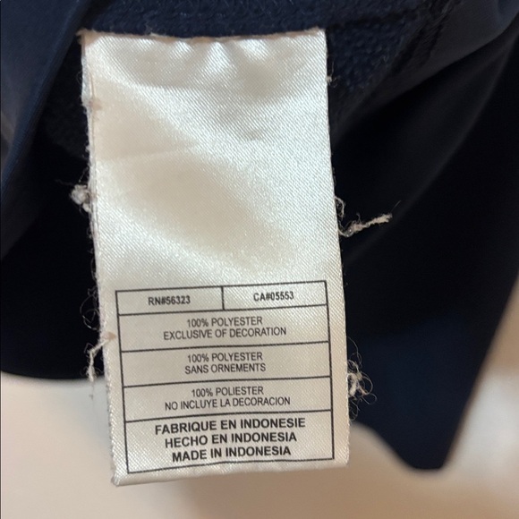 Nike Midnight Blue Half-Zip Top - Picture 4 of 5